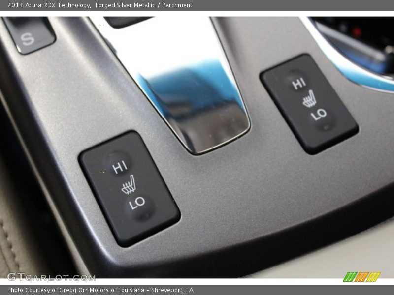 Controls of 2013 RDX Technology