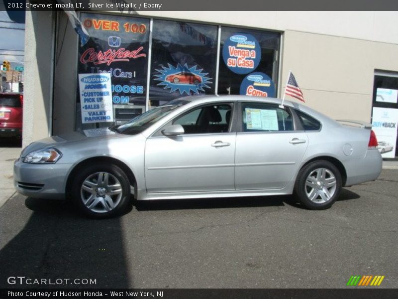 Silver Ice Metallic / Ebony 2012 Chevrolet Impala LT