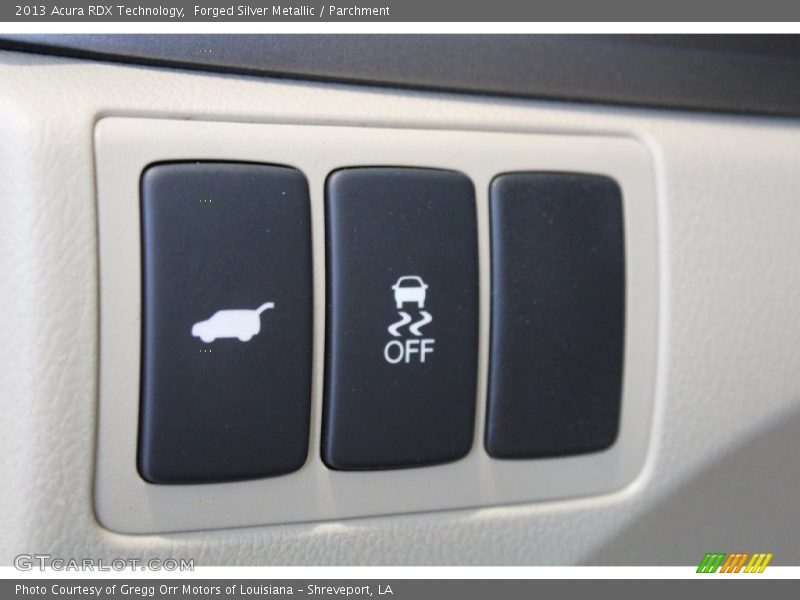 Forged Silver Metallic / Parchment 2013 Acura RDX Technology