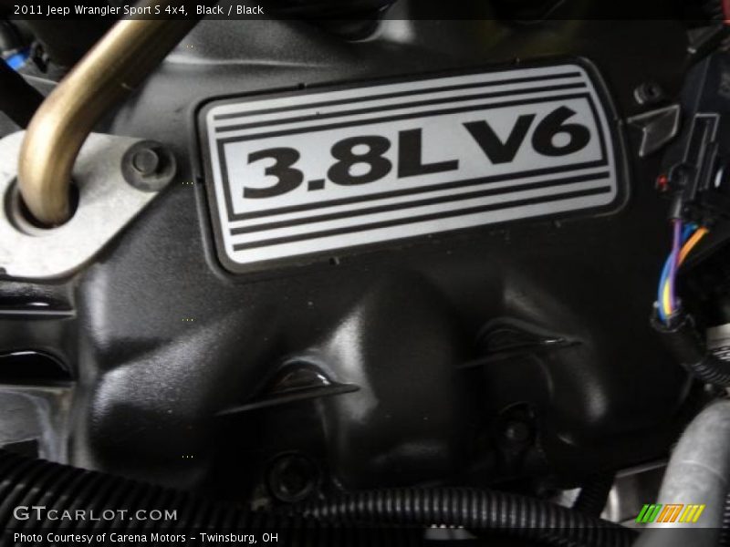 Black / Black 2011 Jeep Wrangler Sport S 4x4