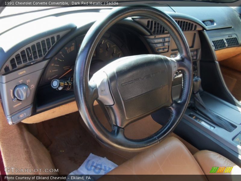  1991 Corvette Convertible Steering Wheel