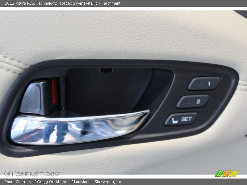 Forged Silver Metallic / Parchment 2013 Acura RDX Technology