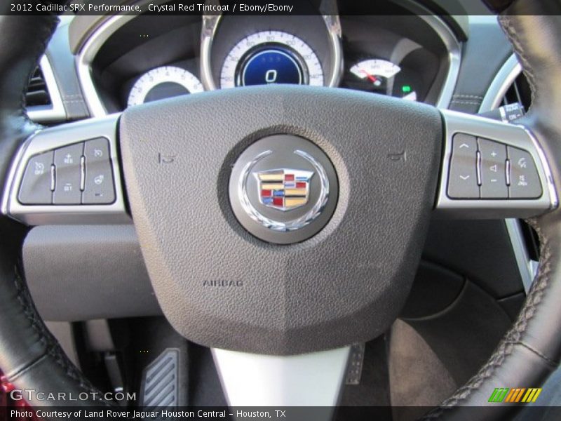 Crystal Red Tintcoat / Ebony/Ebony 2012 Cadillac SRX Performance