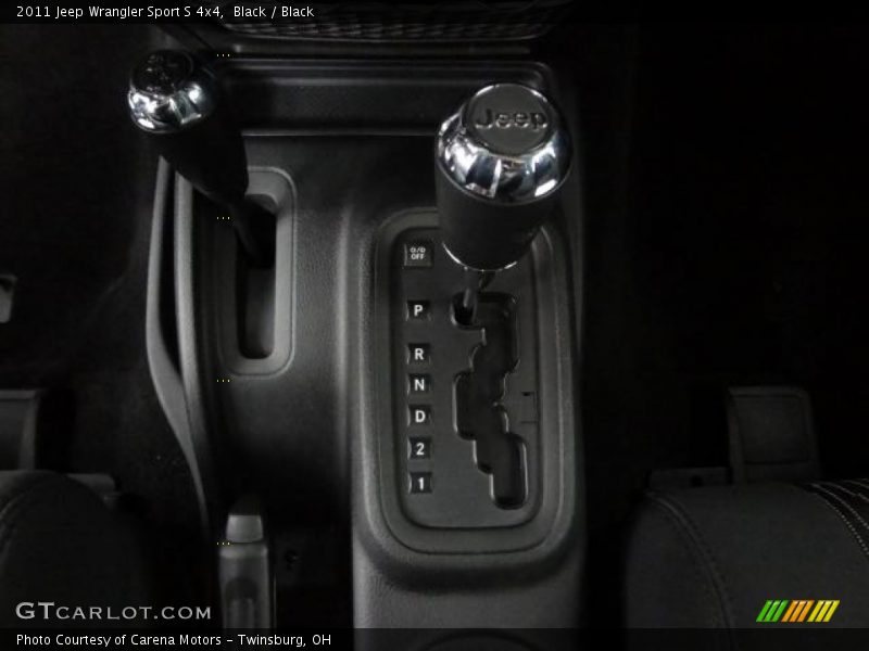 Black / Black 2011 Jeep Wrangler Sport S 4x4