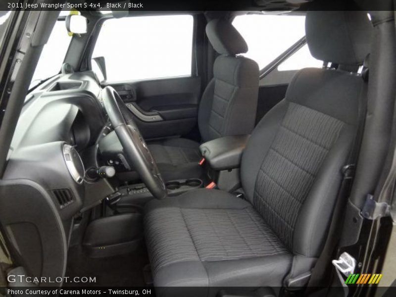 Black / Black 2011 Jeep Wrangler Sport S 4x4
