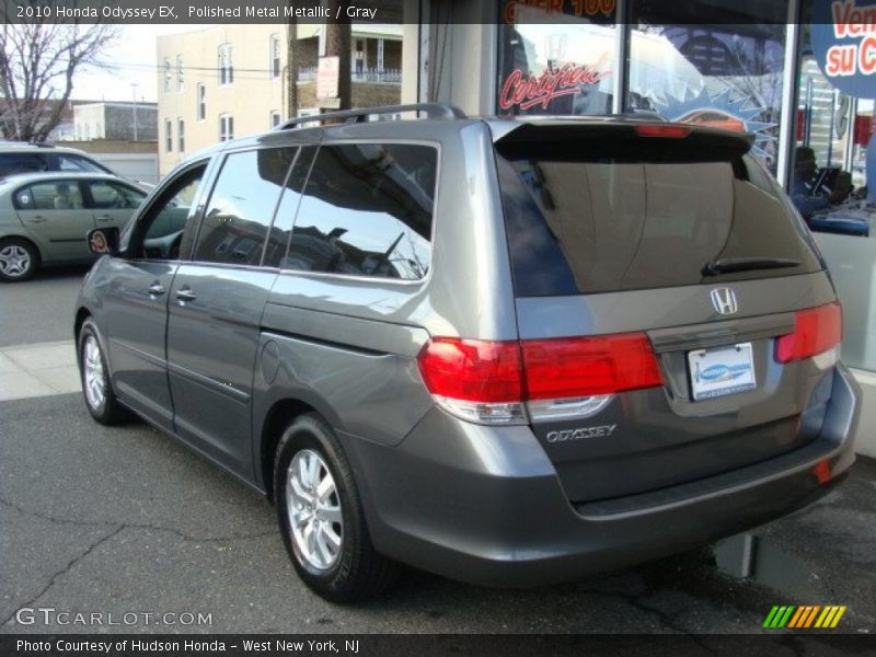 Polished Metal Metallic / Gray 2010 Honda Odyssey EX