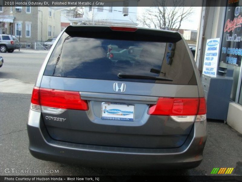 Polished Metal Metallic / Gray 2010 Honda Odyssey EX