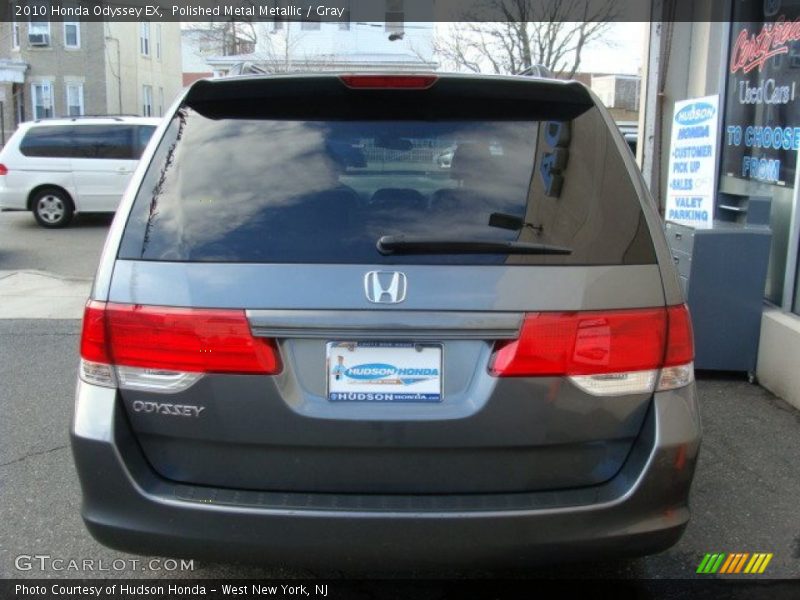 Polished Metal Metallic / Gray 2010 Honda Odyssey EX