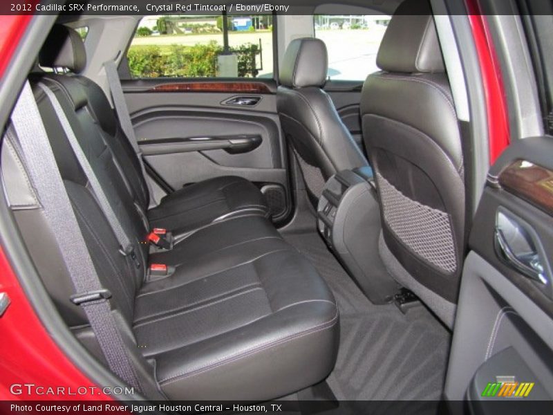 Crystal Red Tintcoat / Ebony/Ebony 2012 Cadillac SRX Performance