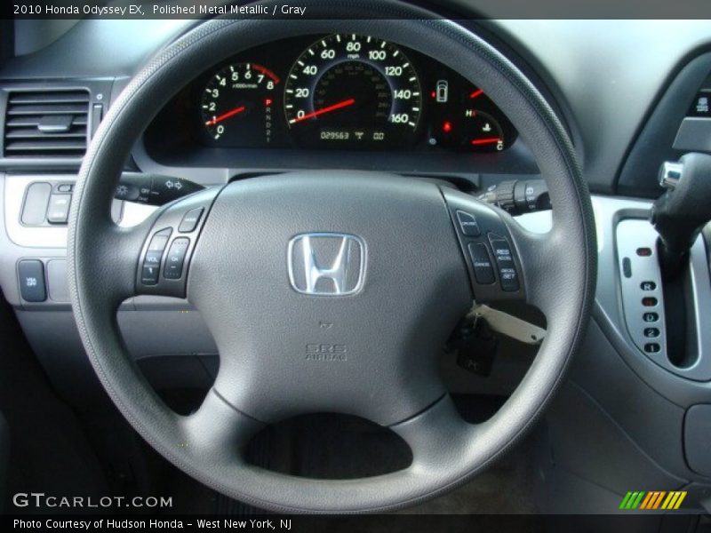 Polished Metal Metallic / Gray 2010 Honda Odyssey EX