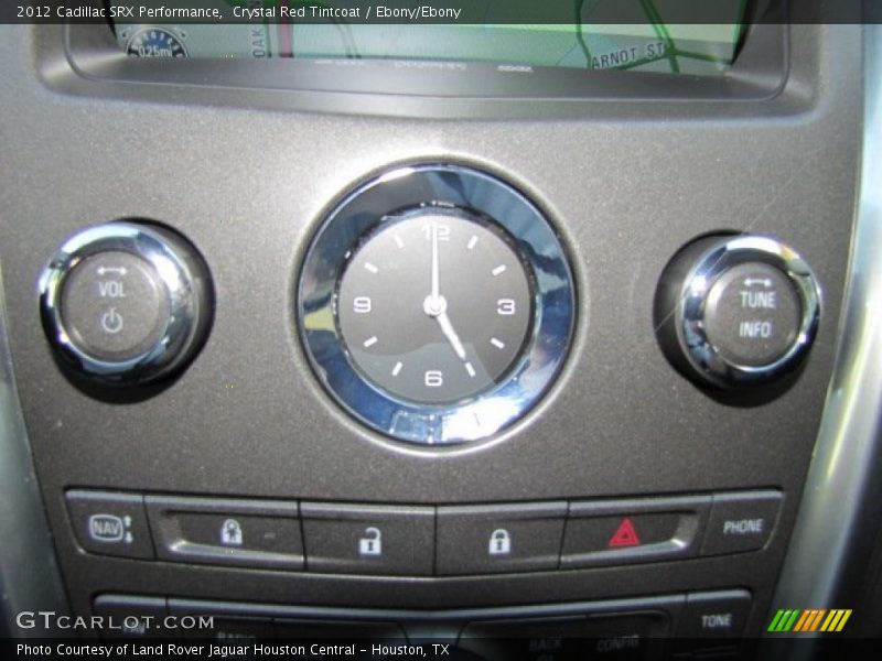 Crystal Red Tintcoat / Ebony/Ebony 2012 Cadillac SRX Performance