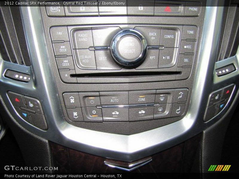 Crystal Red Tintcoat / Ebony/Ebony 2012 Cadillac SRX Performance