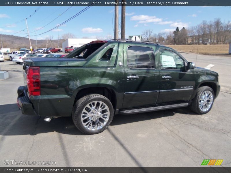  2013 Avalanche LTZ 4x4 Black Diamond Edition Fairway Metallic