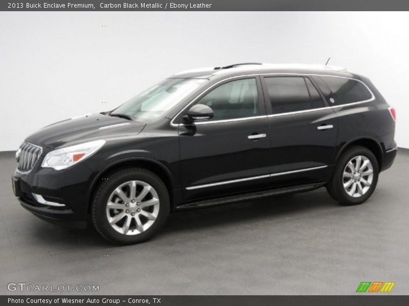 Carbon Black Metallic / Ebony Leather 2013 Buick Enclave Premium