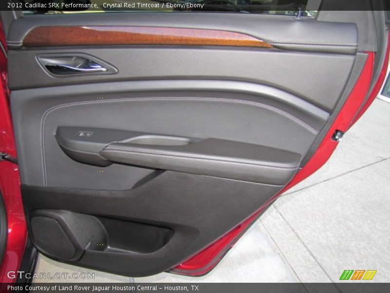 Crystal Red Tintcoat / Ebony/Ebony 2012 Cadillac SRX Performance