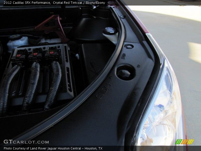 Crystal Red Tintcoat / Ebony/Ebony 2012 Cadillac SRX Performance