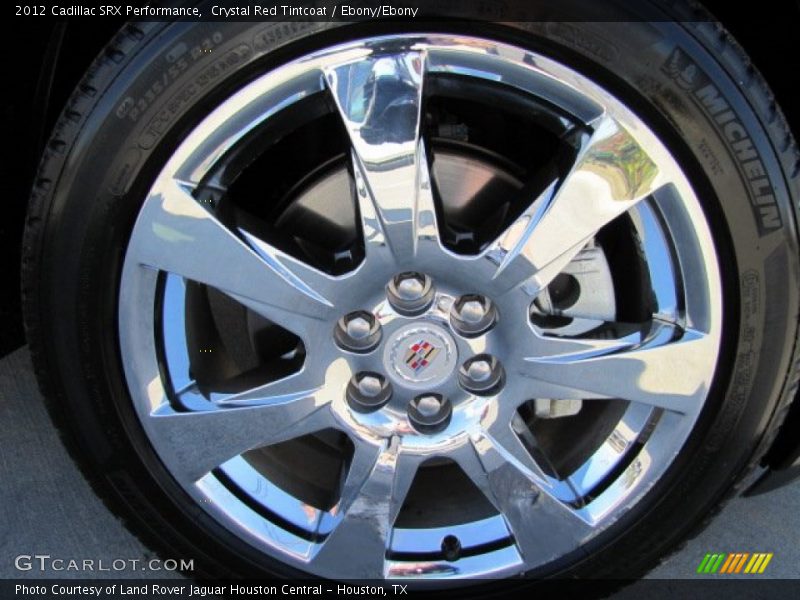 Crystal Red Tintcoat / Ebony/Ebony 2012 Cadillac SRX Performance