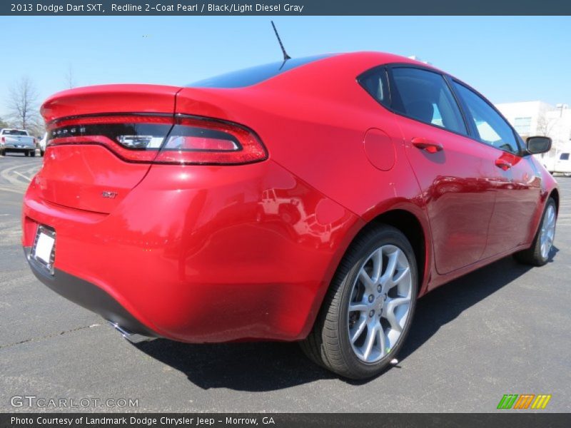 Redline 2-Coat Pearl / Black/Light Diesel Gray 2013 Dodge Dart SXT