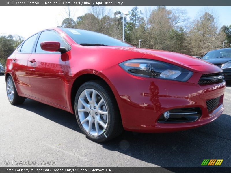 Redline 2-Coat Pearl / Black/Light Diesel Gray 2013 Dodge Dart SXT