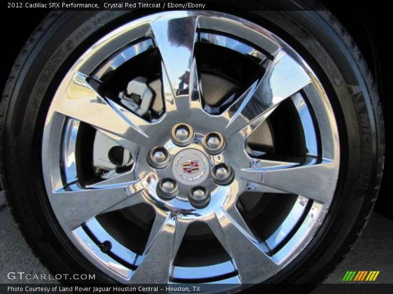 Crystal Red Tintcoat / Ebony/Ebony 2012 Cadillac SRX Performance