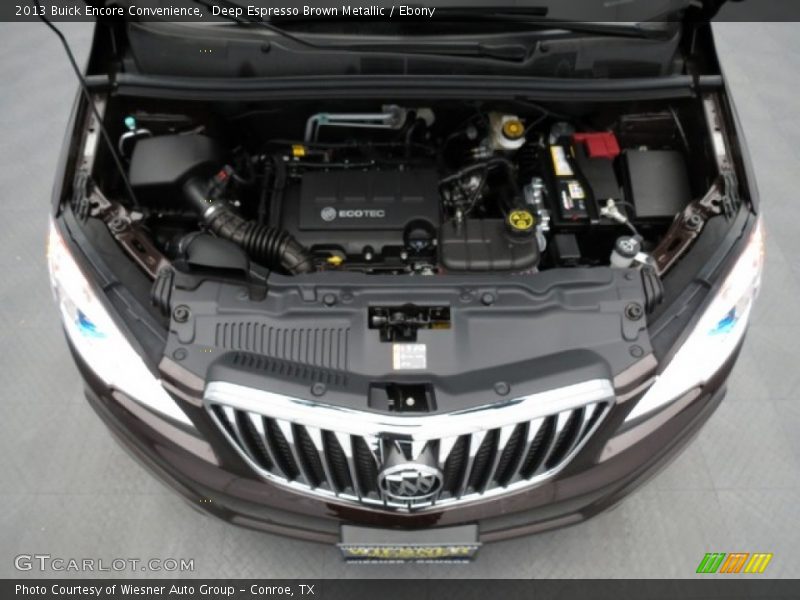  2013 Encore Convenience Engine - 1.4 Liter ECOTEC Turbocharged DOHC 16-Valve VVT 4 Cylinder