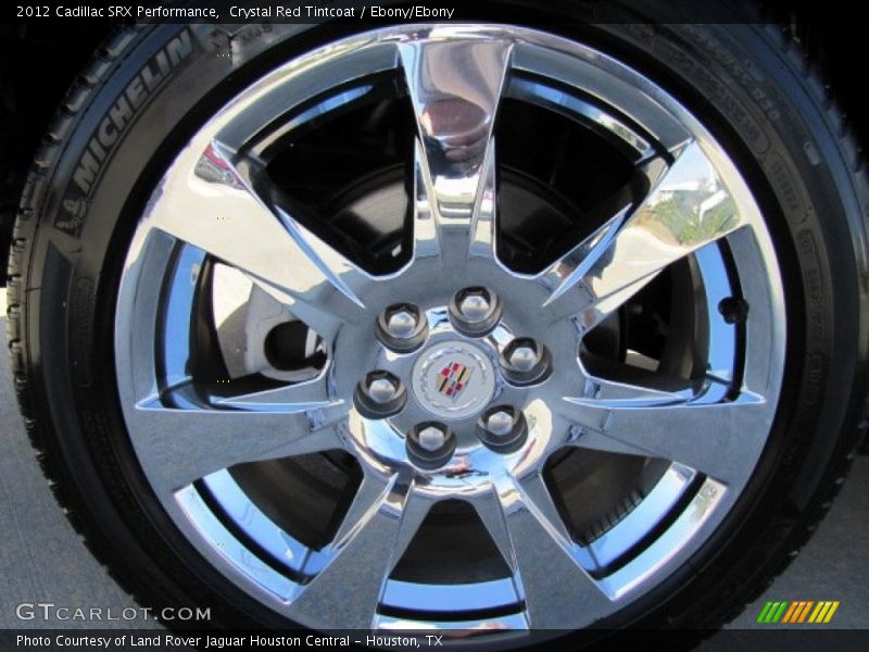 Crystal Red Tintcoat / Ebony/Ebony 2012 Cadillac SRX Performance