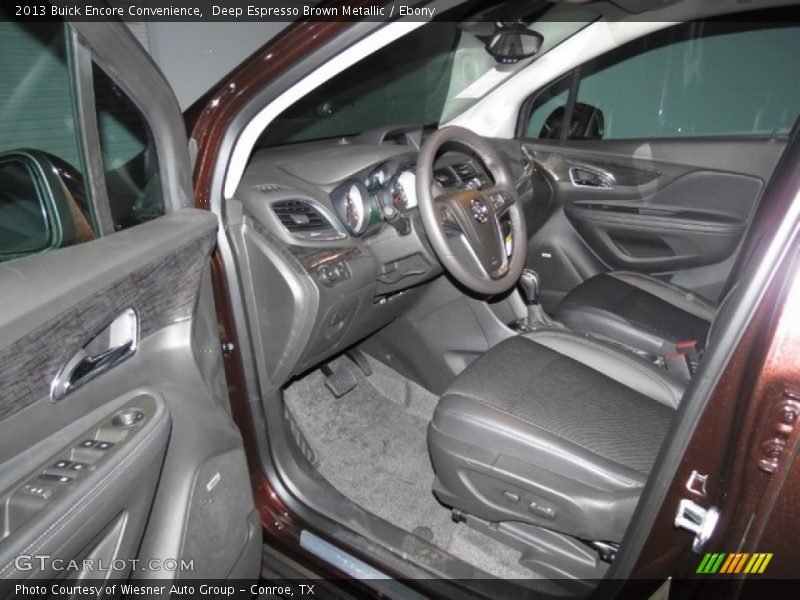 Ebony Interior - 2013 Encore Convenience 