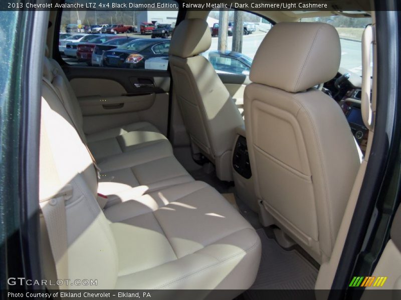 Fairway Metallic / Dark Cashmere/Light Cashmere 2013 Chevrolet Avalanche LTZ 4x4 Black Diamond Edition