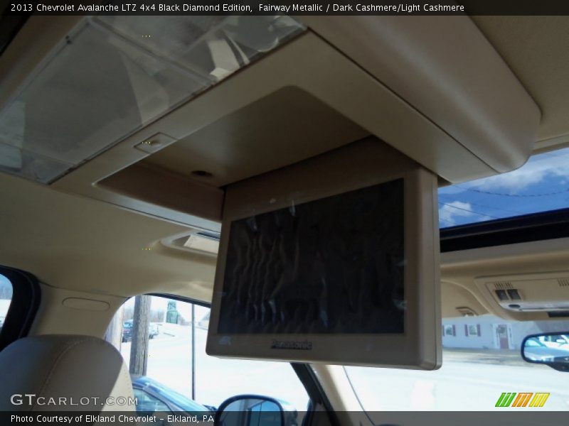 Fairway Metallic / Dark Cashmere/Light Cashmere 2013 Chevrolet Avalanche LTZ 4x4 Black Diamond Edition