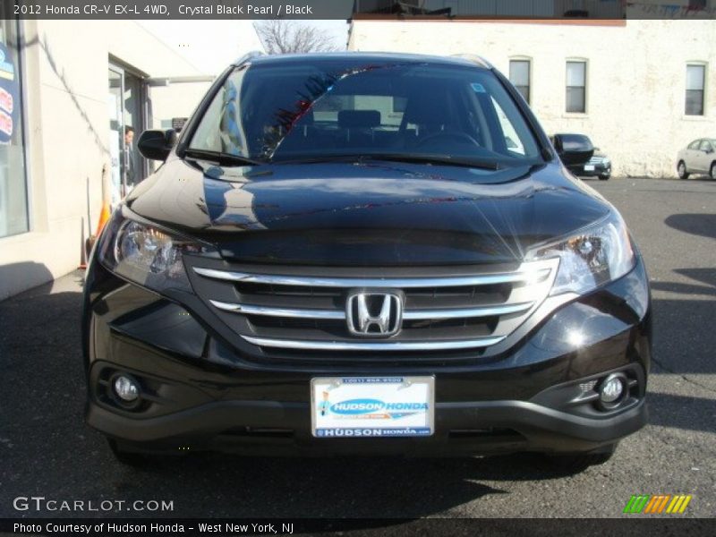 Crystal Black Pearl / Black 2012 Honda CR-V EX-L 4WD