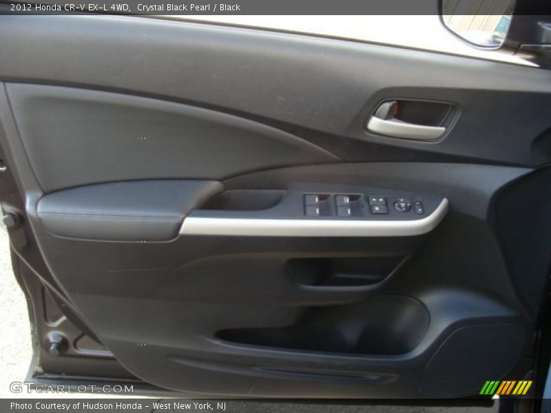 Crystal Black Pearl / Black 2012 Honda CR-V EX-L 4WD