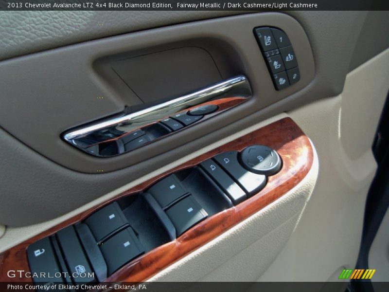 Fairway Metallic / Dark Cashmere/Light Cashmere 2013 Chevrolet Avalanche LTZ 4x4 Black Diamond Edition