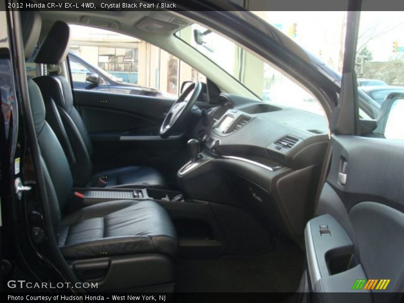 Crystal Black Pearl / Black 2012 Honda CR-V EX-L 4WD