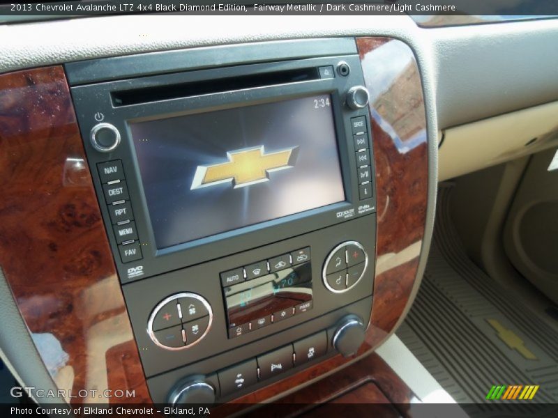 Fairway Metallic / Dark Cashmere/Light Cashmere 2013 Chevrolet Avalanche LTZ 4x4 Black Diamond Edition