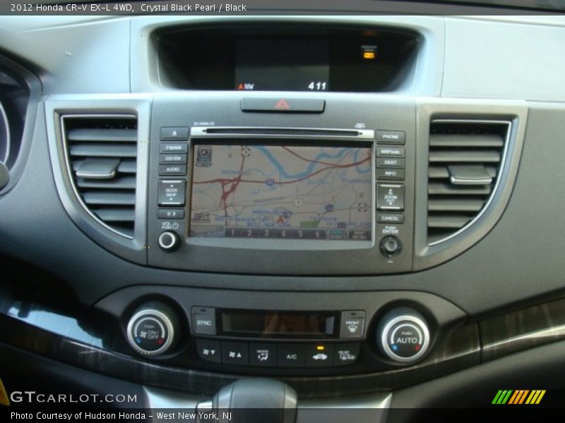 Crystal Black Pearl / Black 2012 Honda CR-V EX-L 4WD