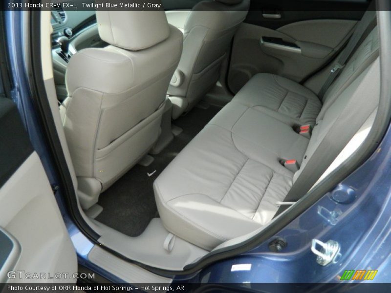 Rear Seat of 2013 CR-V EX-L