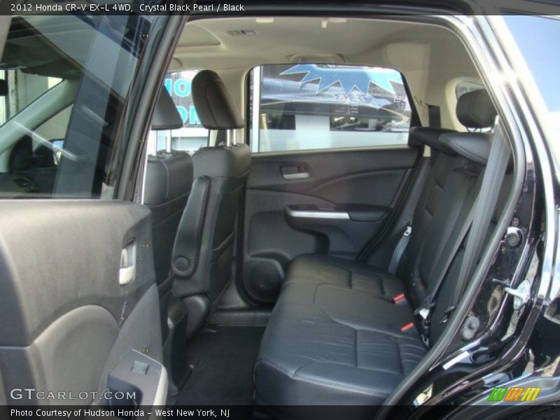 Crystal Black Pearl / Black 2012 Honda CR-V EX-L 4WD