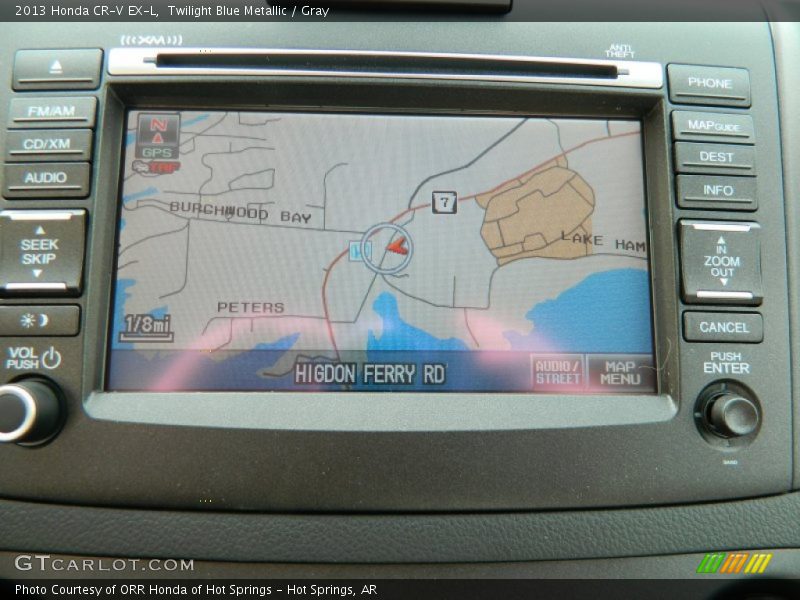 Navigation of 2013 CR-V EX-L