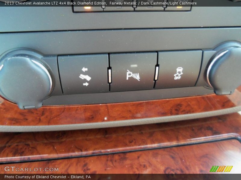 Fairway Metallic / Dark Cashmere/Light Cashmere 2013 Chevrolet Avalanche LTZ 4x4 Black Diamond Edition
