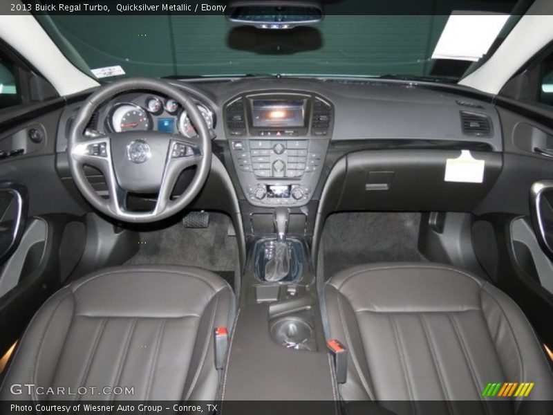 Quicksilver Metallic / Ebony 2013 Buick Regal Turbo