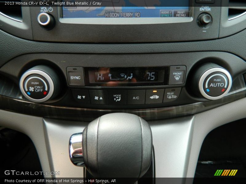Controls of 2013 CR-V EX-L