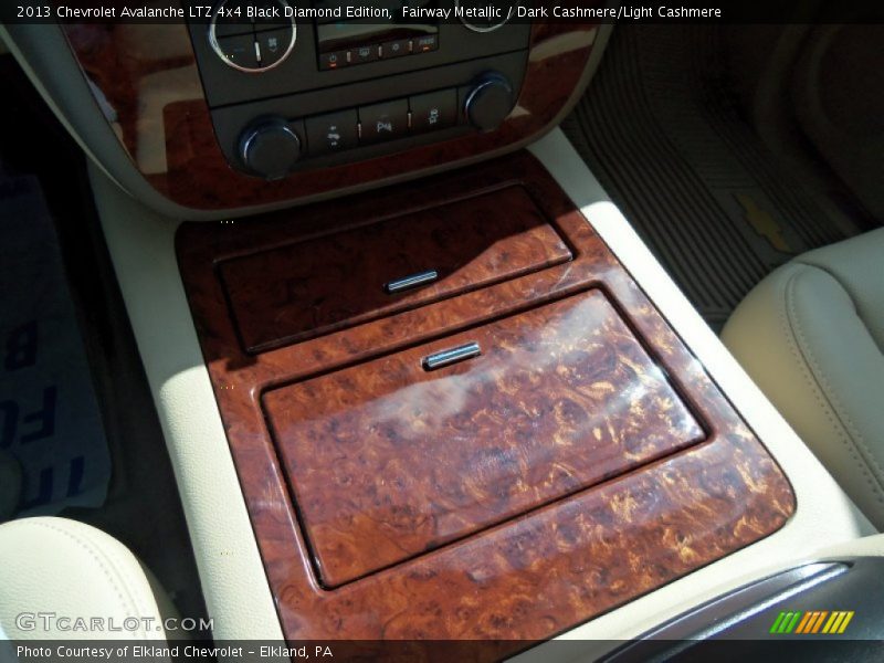 Fairway Metallic / Dark Cashmere/Light Cashmere 2013 Chevrolet Avalanche LTZ 4x4 Black Diamond Edition