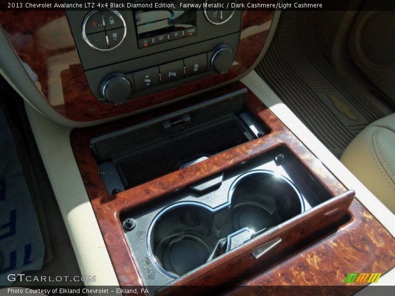 Fairway Metallic / Dark Cashmere/Light Cashmere 2013 Chevrolet Avalanche LTZ 4x4 Black Diamond Edition