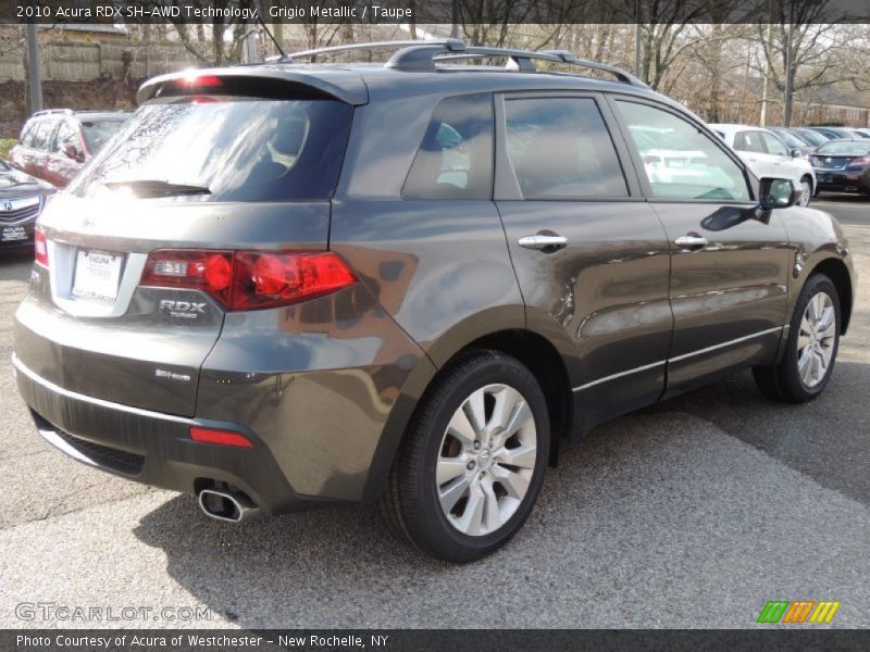 Grigio Metallic / Taupe 2010 Acura RDX SH-AWD Technology