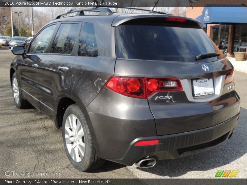 Grigio Metallic / Taupe 2010 Acura RDX SH-AWD Technology
