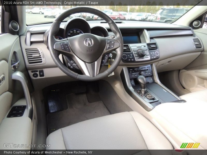 Grigio Metallic / Taupe 2010 Acura RDX SH-AWD Technology