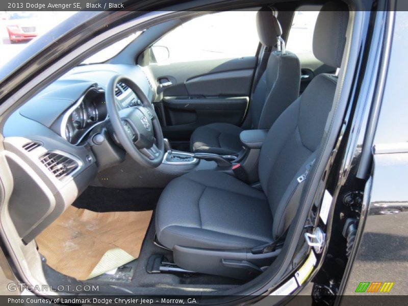 Black / Black 2013 Dodge Avenger SE