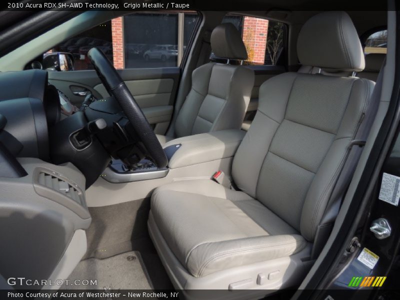 Grigio Metallic / Taupe 2010 Acura RDX SH-AWD Technology