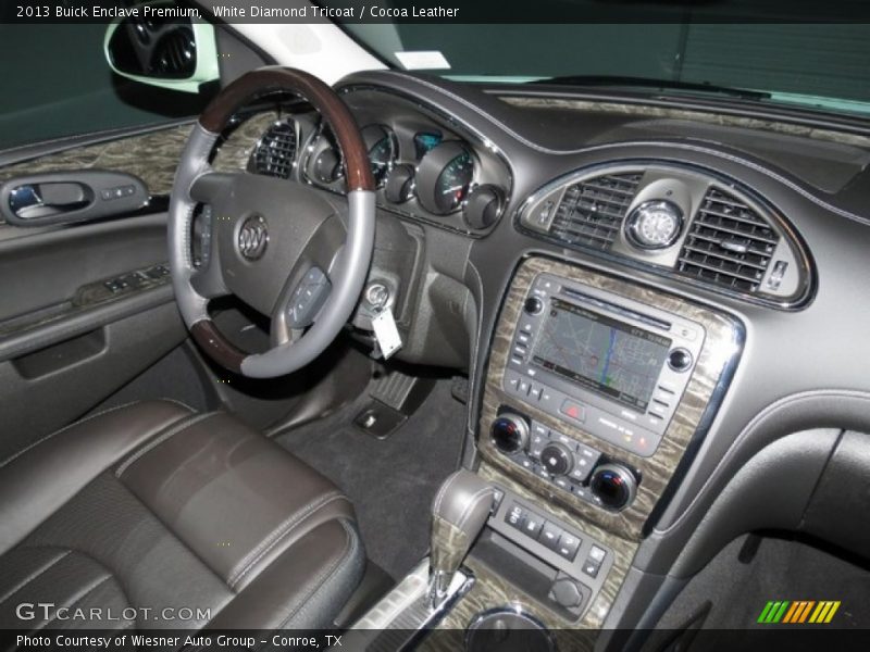 Dashboard of 2013 Enclave Premium