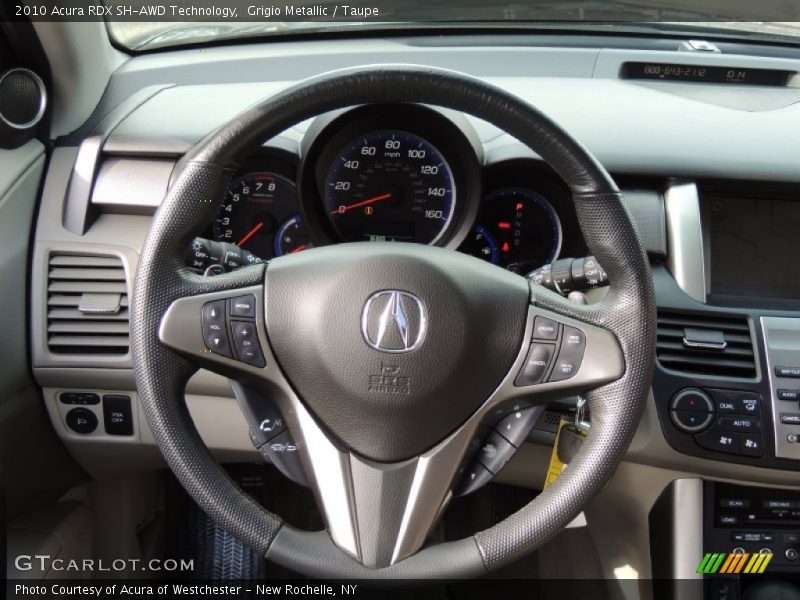 Grigio Metallic / Taupe 2010 Acura RDX SH-AWD Technology